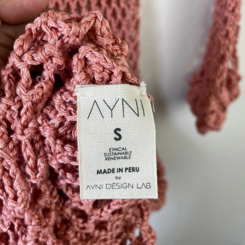 AYNI‎ IMAC Crochet Knit Maxi Dress
